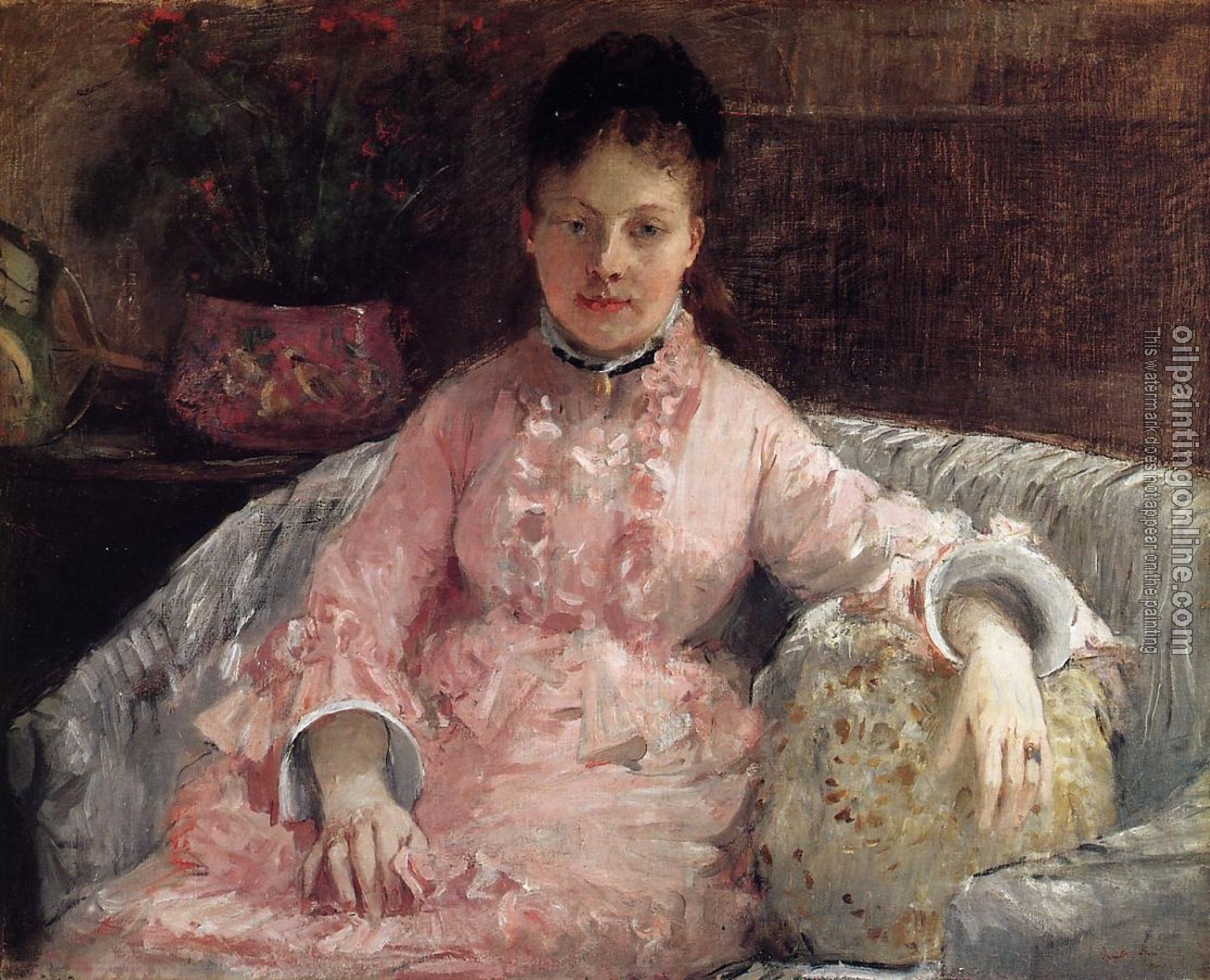 Morisot, Berthe - The Pink Dress